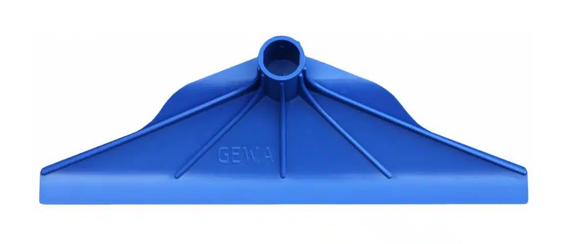 Blue Manure Scraper 35cm wide