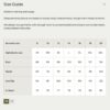 Womens Winter Jacket Size Chart Womens Winter Jacket Size Chart