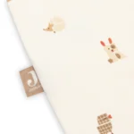 Animal friends summer sleep sack closeup.