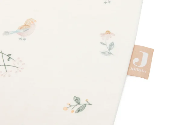 lovely birds summer sleep sack closeup